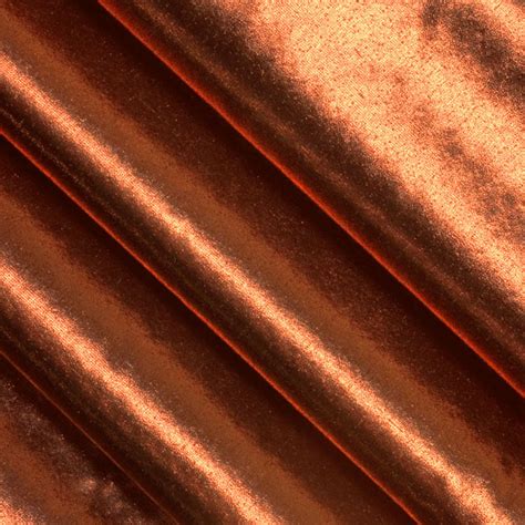 Metallic Copper Fabric 